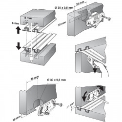 Kit Roll 12 1 Vantail - Ref. ROLL 12